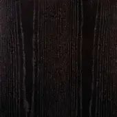 Stained ashwood texture displaying a vertical grain pattern in a deep moka tone with a matte, slightly rough finish.