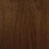 Dark American walnut wood texture displays vertical grain, with chocolate brown and amber tones, polished finish.