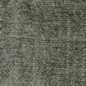 Gray-brown fabric swatch with dense, granular weave and horizontal striations; matte finish, labeled “swan > fabric (elite) > elite 283”.
