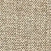 Elite 283 fabric sample, beige and light brown loop pile texture, granular weave with mottled color variation and soft, plush appearance.