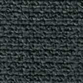 Dark gray ribbed fabric texture with horizontal weave, dense short fibers, and subtle tonal variations; elite 301 textile sample.