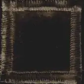 Textured fabric frame, light beige, with dark central void and imprinted text “swan > fabric (elite) > elite 307 26”, soft diffused lighting.