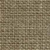 Beige woven fabric texture displays a dense grid pattern with circular elements, featuring subtle tonal variations and a sample designation.