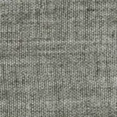 Woven gray fabric texture with a dense, nubby weave and matte finish; sample labeled “swan > fabric (extra) > extra 812 21” in lower right.