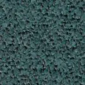 Teal-green woven fabric texture with nubby, irregular fibers and matte finish; sample labeled “swan > fabric > extra 830”.