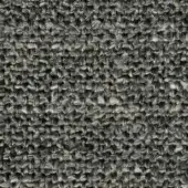 Woven gray fabric with a dense, bristled texture and heathered effect from intermingled dark gray and beige threads; uniform, nubby surface.
