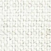 Woven fabric texture, off-white color, granular surface with rounded nubby elements in a consistent repeating pattern, soft muted tone.