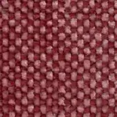 Burgundy woven fabric texture features a checkerboard grid pattern with dusty rose squares, dense short fibers, and a nubby surface.