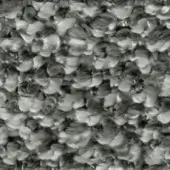 Grayscale abstract texture composed of overlapping, petal-like shapes in varying tones, creating a dense, organic pattern with depth and movement.