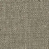 Neutral woven fabric texture displaying beige and gray tones, with an irregular dense weave forming small square and rectangular patterns.