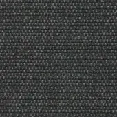 Dark gray woven fabric with a grid pattern, dense texture, and matte finish; sample labeled “swan > fabric (f) > f 952” in corner.