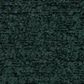 Teal fabric swatch with granular texture, horizontal striations, and matte finish; label reads "swan > fabric (f) > f 968 27".
