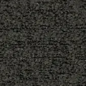 Granular charcoal gray texture composed of irregular particles, exhibiting subtle tonal variations and horizontal striation, with imprinted text.