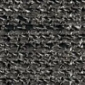 Gray looped textile pattern with subtle tonal variations, featuring a small red mark on a tightly woven, textured fabric surface.
