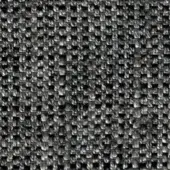 Dark gray fabric texture with a dense, irregular weave and matte finish, displaying subtle tonal variations and a nubby surface quality.