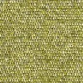 Olive green woven fabric sample with heathered texture, cream and beige flecks, rectilinear pattern, matte finish, label reads “swan > fabric (g) > g 459.”