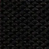 Black swan patterned textile with a dense weave and subtle textural contrast, labeled “swan > fabric (g) > g 461.”