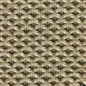 Geometric fabric texture in beige, tan, and brown tones displays a dense, repeating diamond and star pattern with a matte finish.