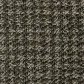 Woven fabric texture displays irregular taupe, gray, and beige patterns with a nubby surface and subtle shading variations; label reads “swan > fabric (g) > g 467 28”.