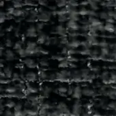 Monochromatic textile pattern with rounded, layered shapes in dark gray, featuring horizontal lines and a woven texture; label reads "swan > fabric (g) > g 469 21".