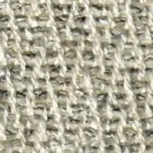 Creamy off-white woven fabric texture with heathered beige and gray threads, dense plain weave, and subtle nubby surface; product code g 473.