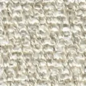 Off-white woven fabric texture with irregular nubby pattern, visible thread grid, and subtle tonal variations; sample labeled “swan > fabric (g) > g 473”.