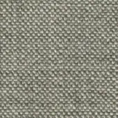 Woven fabric sample, muted gray tone, plain weave construction with grid-like texture and matte finish; sample labeled “swan > fabric (g) > g 962”.