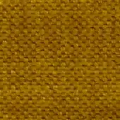 Mustard yellow woven fabric texture with a dense, irregular nubby weave and dark flecks; label reads "swan > fabric (h) > h 433."