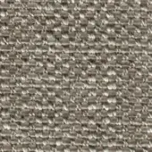 Woven fabric texture, gray and beige tones, dense irregular weave with visible threads, matte finish, sample detail with label "swan > fabric (h) > h 453."