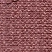 Woven textile fabric, dusty rose color, linear grid pattern with horizontal seam; swan fabric (h) h 453 detail.