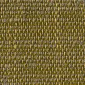 Woven fabric texture, olive green and light gray grid pattern, dense matte weave with visible knots, textile label “swan > fabric (h) > h 619”.