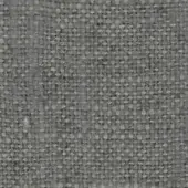 Woven fabric texture in medium gray, dense square weave, matte finish, with “swan > fabric (h) > h 623” text printed at the bottom.