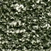 Olive green fabric texture with crumpled folds, displaying imprinted text “swan > fabric (h) > h 631,” and a mottled creamy white pattern.