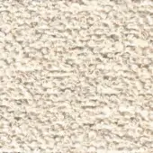 Off-white looped fabric texture with horizontal striations, displaying a densely coiled and uneven surface; identified as swan fabric h 631.