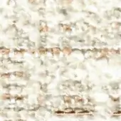 Creamy off-white woven fabric texture with muted rose-brown accents, displaying a nubby surface and horizontal weave lines; includes “swan > fabric (h) > h 633” text.