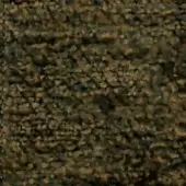 Brown and olive-green granular texture with matte finish, displaying irregular particles and subtle tonal variations; includes faint text “swan > fabric (h) > h 637”.