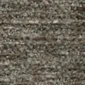 Textured fabric swatch in gray, beige, and taupe tones displays a horizontal striped pattern with granular texture and printed text “swan > fabric (h) > h 637 21”.