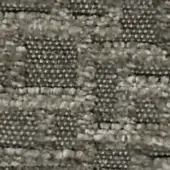 Woven gray fabric texture with irregular speckled pattern, visible knots, and a grid-like structure; label reads "swan > fabric (h) > h 641 21".