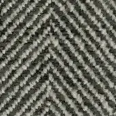 Herringbone fabric texture in gray and off-white tones features a diagonal stripe pattern with subtle “swan fabric super 228 21” text.