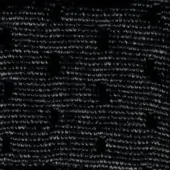 Black and white data table displaying repeated text entries, including “swan > fabric (super) > super 238”, with a granular texture and uniform lighting.