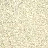 Creamy off-white textured surface with an irregular, bumpy pattern and subtle undulation, resembling pebbled leather or textured plaster.