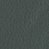 Dark gray leather texture with irregular grain, matte finish, and embossed interwoven lines forming a complex, repeating pattern.