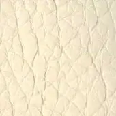 Quilted leather upholstery texture, creamy off-white color, repeating diamond pattern with creases, soft porous grain, identified as pf 8021.