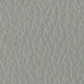 Gray quilted leather texture with a repeating diamond pattern, matte finish, consistent surface detail, studio sample presentation.