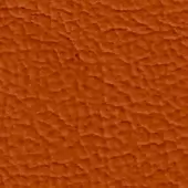 Terracotta leather texture with irregular bumps, matte finish, dense organic pattern, consistent surface, warm orange hue, sample detail.