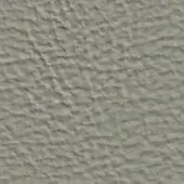 Swan leather texture sample, muted gray tone, irregular granular pattern with visible material code “pf a 661”.