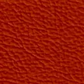 Reddish-orange textured surface with granular, uneven pattern and irregular peaks, resembling rough cast or embossed leather, studio lighting.
