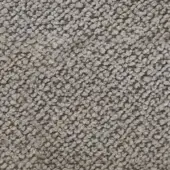 Formitalia Ghero fabric texture, Polvere color, dense granular surface with rounded elements and subtle tonal variations.