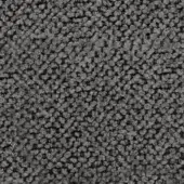 Gray granular texture with a dense, mottled pattern and matte finish, composed of tightly packed, rounded elements with no background.