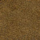 Granular texture composed of ochre and black particles, displaying a speckled pattern with tonal variations and an even, matte finish.